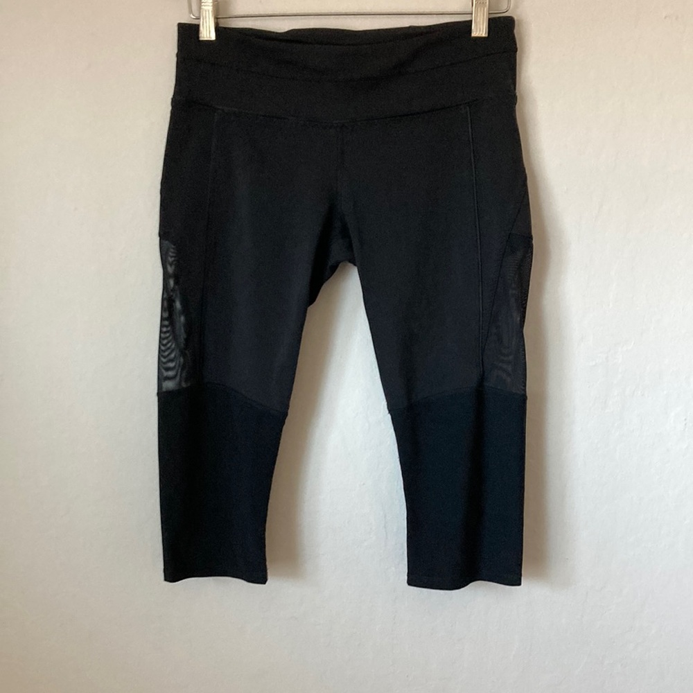 Lululemon Workout Mesh Leggings Black